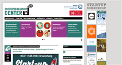 Desktop Screenshot of entrepreneurship-center.de